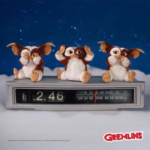 Gremlins Three Wise Gizmo figurines