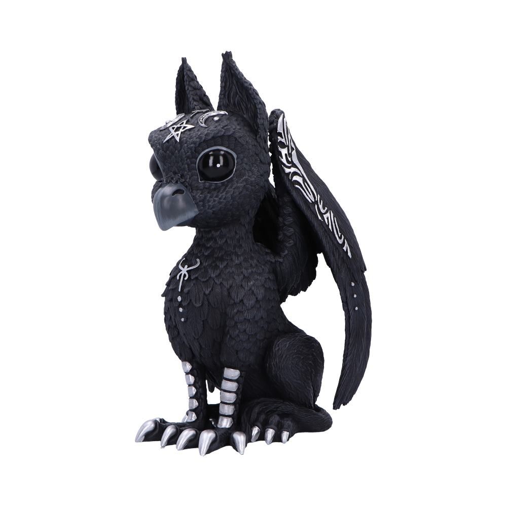 Griffael 30cm gothic griffin figurine side view