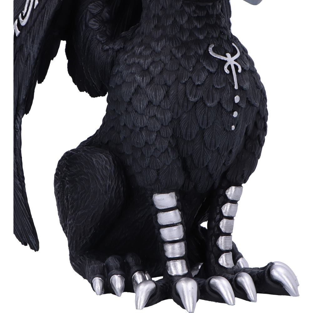Griffael black griffin silver claw detail