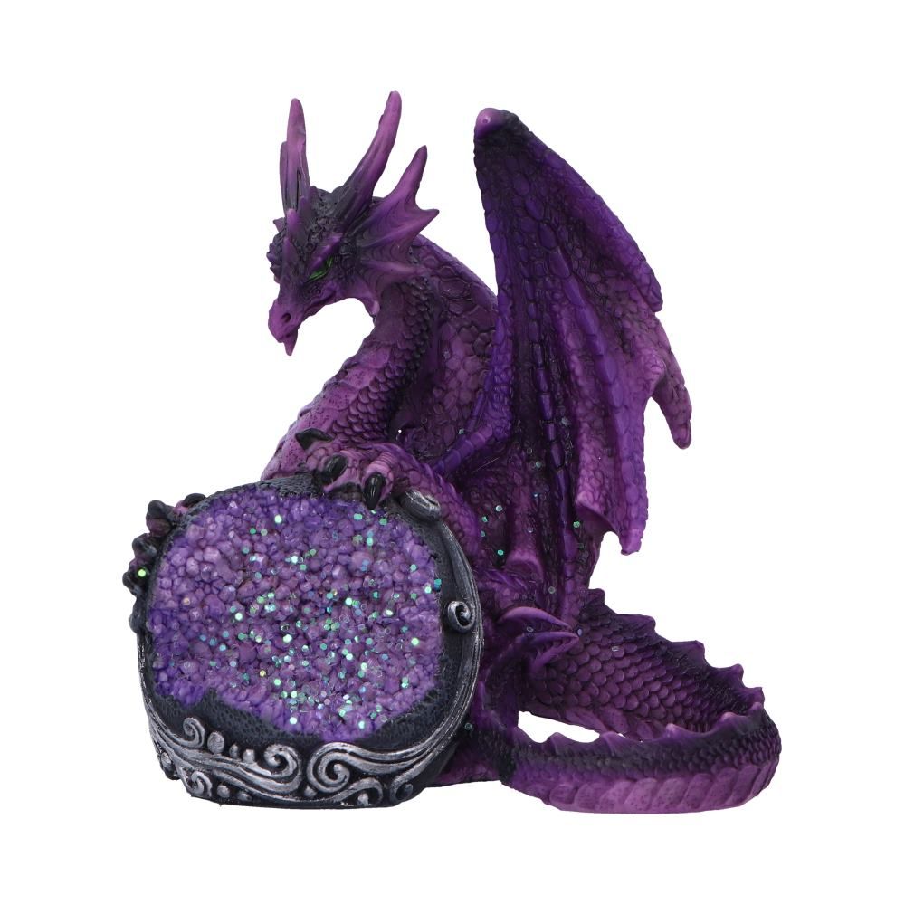 Guardian of the Geode Purple Dragon Figurine by Nemesis Now