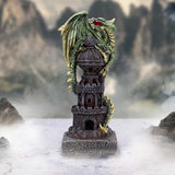 Guardian of the Tower Green Dragon Figurine