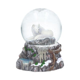 Guardian of the North Wolf Snowglobe