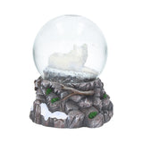 Guardian of the North Wolf Snowglobe