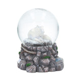 Guardian of the North Wolf Snowglobe