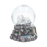 Guardian of the North Wolf Snowglobe