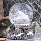 Guardian of the North Wolf Snowglobe