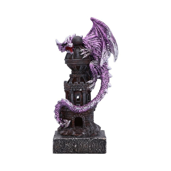 Guardian of the Tower Purple Dragon Figurine