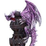 Guardian of the Tower Purple Dragon Figurine