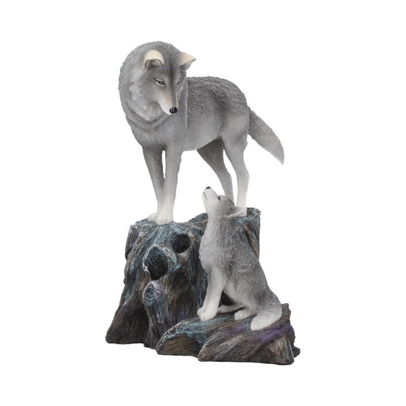 Guidance Ornament Wolf Figurine by Lisa Parker