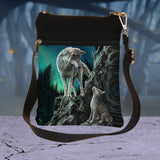 Guidance Wolf Shoulder Bag by Lisa Parker