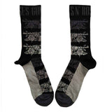 Guns N' Roses Ankle Socks: Monochrome Pistols