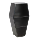 Small Black Coffin Shelf