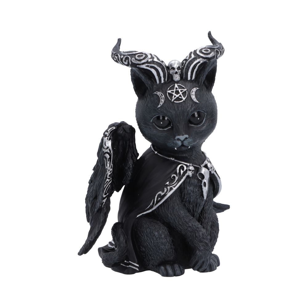 Halpurr Cult Cuties gothic black cat figurine