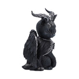 Side view of the Halpurr gothic cat figurine