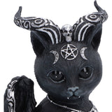 Close-up of Halpurr’s face, horns and pentagram
