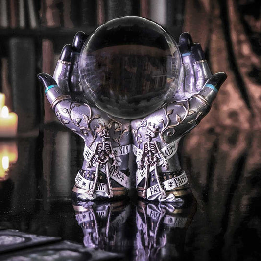Hands of the Future Palmistry Crystal Ball Holder