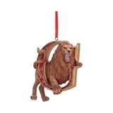 Gryffindor lion Harry Potter hanging ornament side view