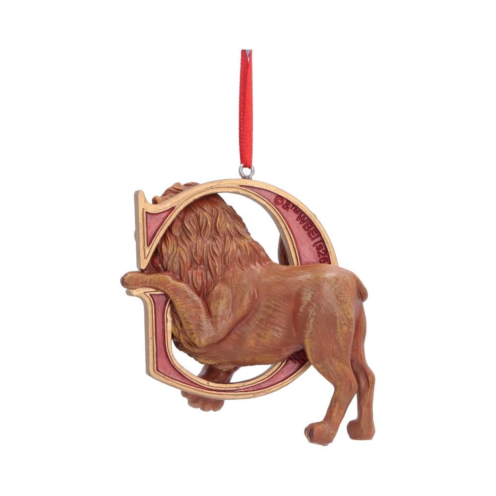 Harry Potter Gryffindor ornament rear view