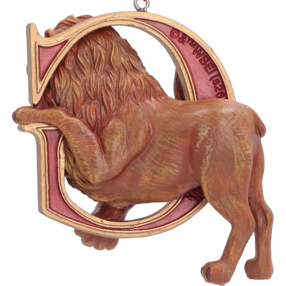 Harry Potter Gryffindor lion ornament side view