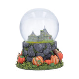 Rear view of Harry Potter Hagrid’s Hut snow globe