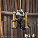 Harry Potter Hufflepuff hanging ornament displayed