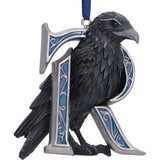 Ravenclaw Raven hanging ornament close-up