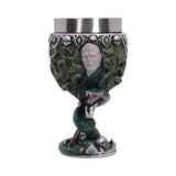 Harry Potter Voldemort Chalice with dark green sculpted design