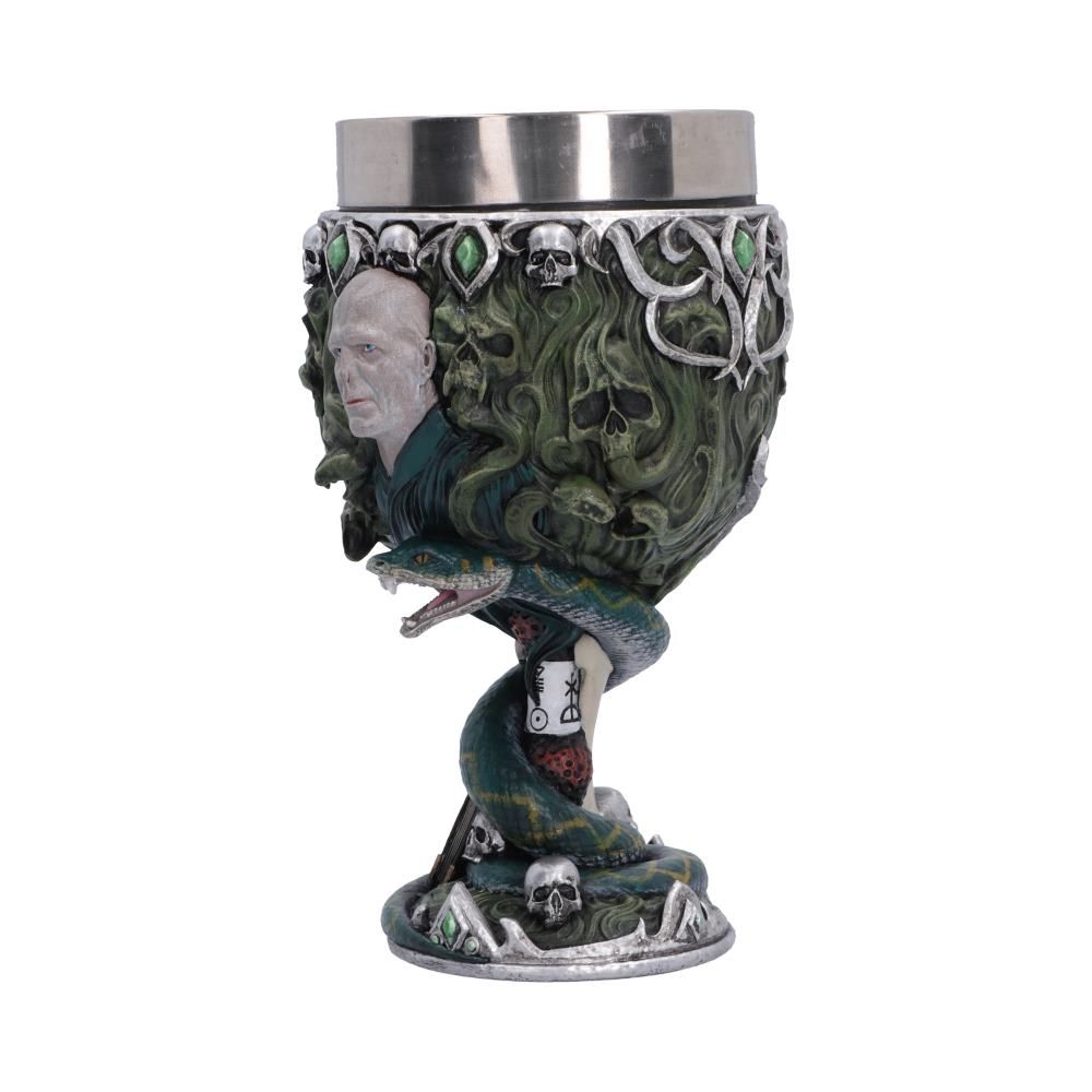 Side view of officially licensed Voldemort Chalice