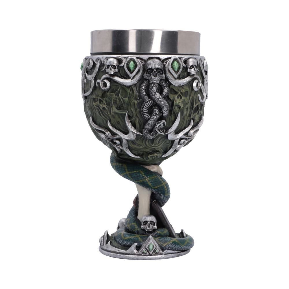 Rear view of Harry Potter Voldemort Chalice