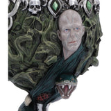 Close-up of Voldemort portrait and sculpted chalice details