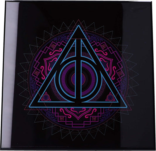 Harry Potter Deathly Hallows Crystal Clear Wall Art
