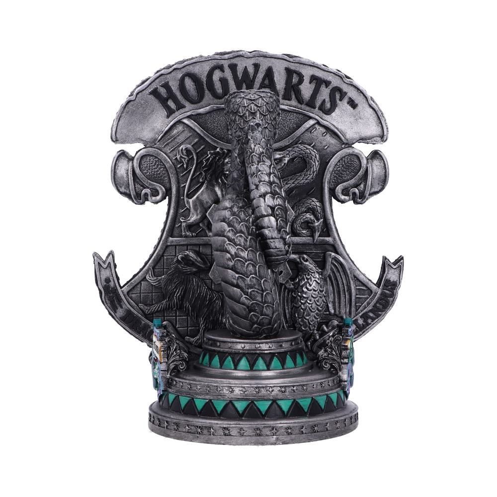 Back view of Harry Potter Slytherin bookend
