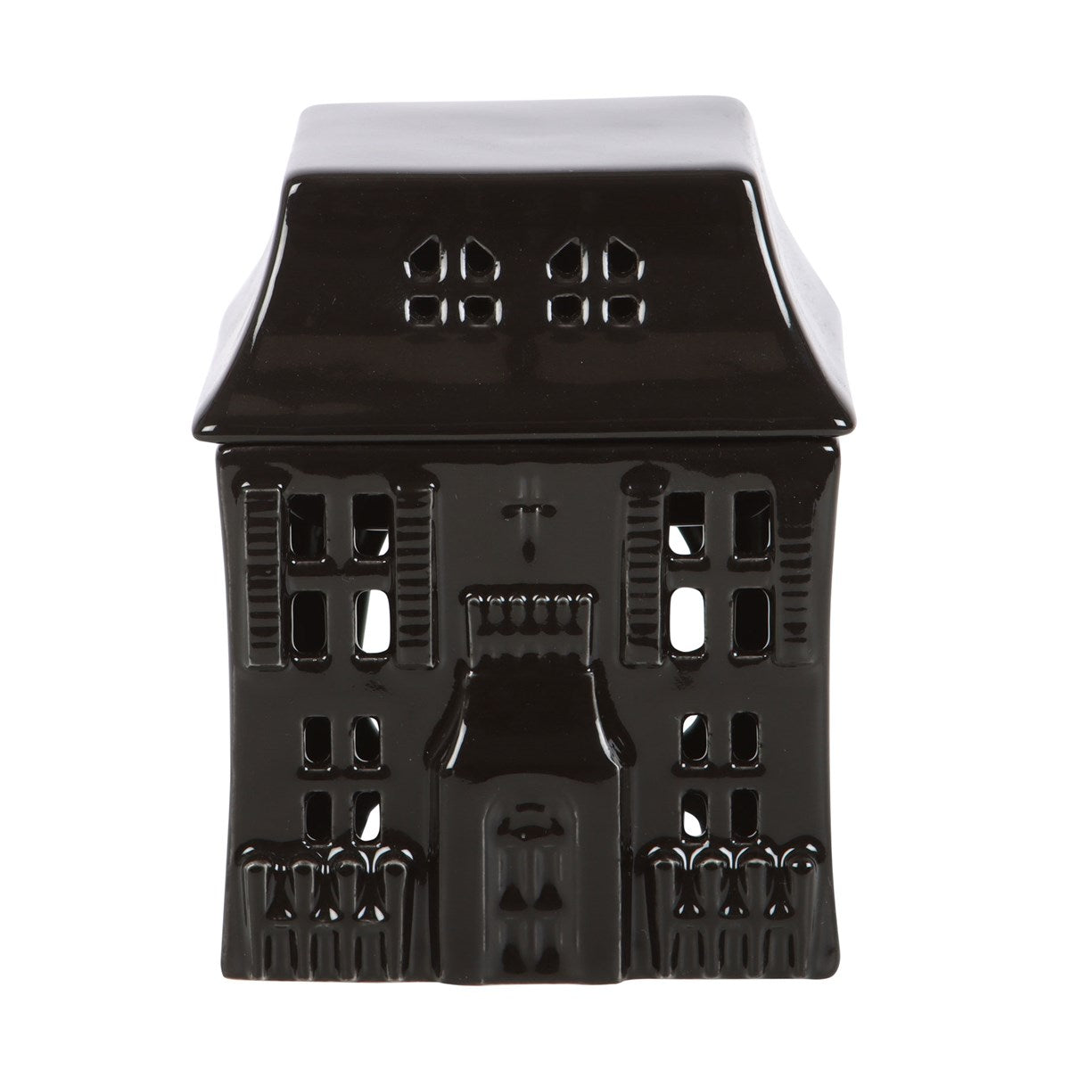 Black Haunted House Oil Burner gothic home decoration
