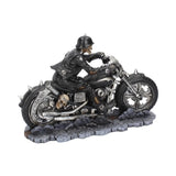 Hell on the Highway Skeleton Motorbike Ornament