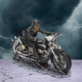 Hell on the Highway Skeleton Motorbike Ornament