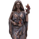 Hestia Goddess of Home and Hearth Bronze Figurine