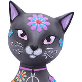 Hippy Kitty Black Cat Ornament