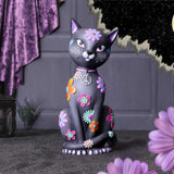 Hippy Kitty Black Cat Ornament