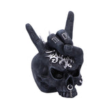 Horns Up Rock Skull Ornament