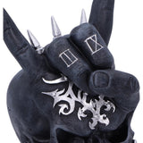 Horns Up Rock Skull Ornament