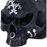 Horns Up Rock Skull Ornament