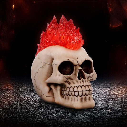 Infernal Crystal Skull with Light Up Mohawk