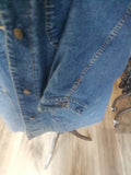 Ladies denim coat XL