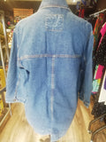 Ladies denim coat XL