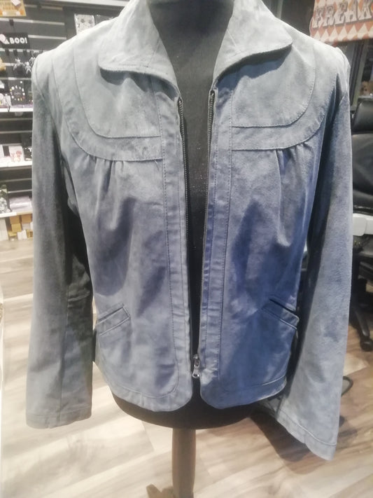 Wallace Sacks Leather Jacket, Size 18