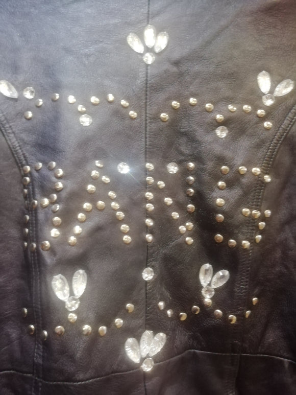 Vintage Bang Pow Leather Jacket