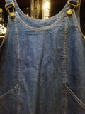 Denim Dungaree Dress