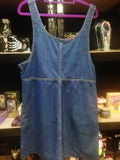 Denim Dungaree Dress