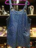 Denim Dungaree Dress