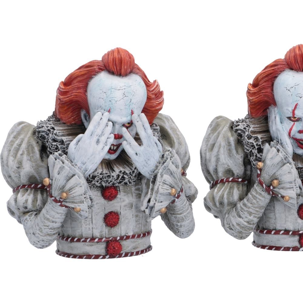 Pennywise See No Evil and Hear No Evil figurines